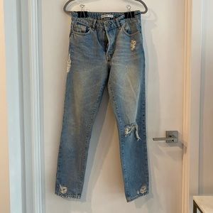 Zara Loose Tapered Jeans - sz 26